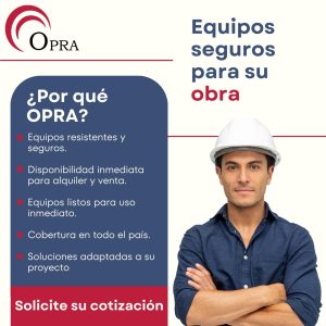 Equipos seguros para su obra
